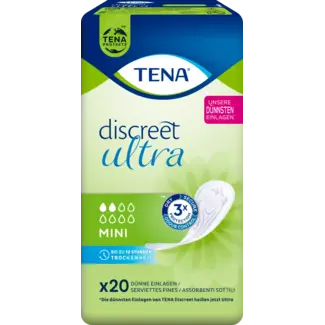 TENA TENA Discreet Maandverband Incontinentie Ultra Mini