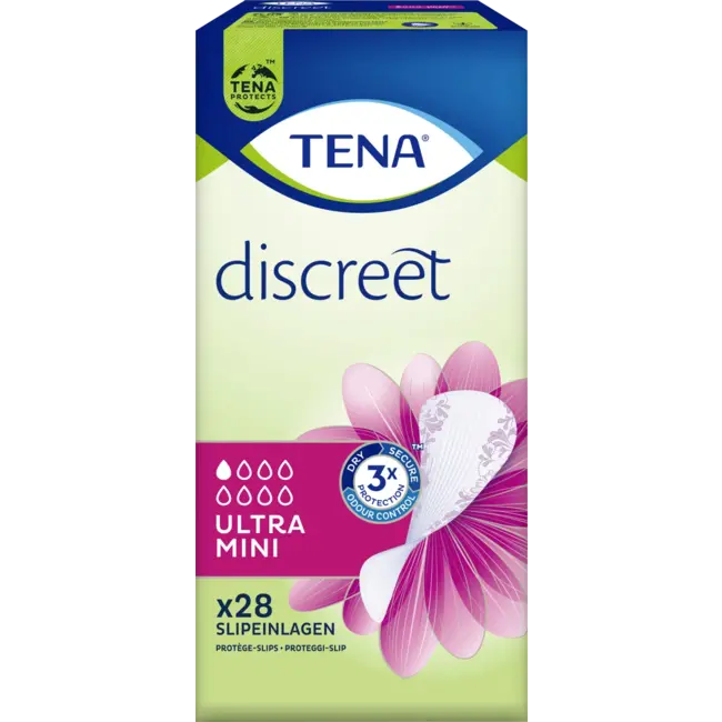 TENA Discreet Inlegkruisjes Incontinentie Ultra Mini 28 St