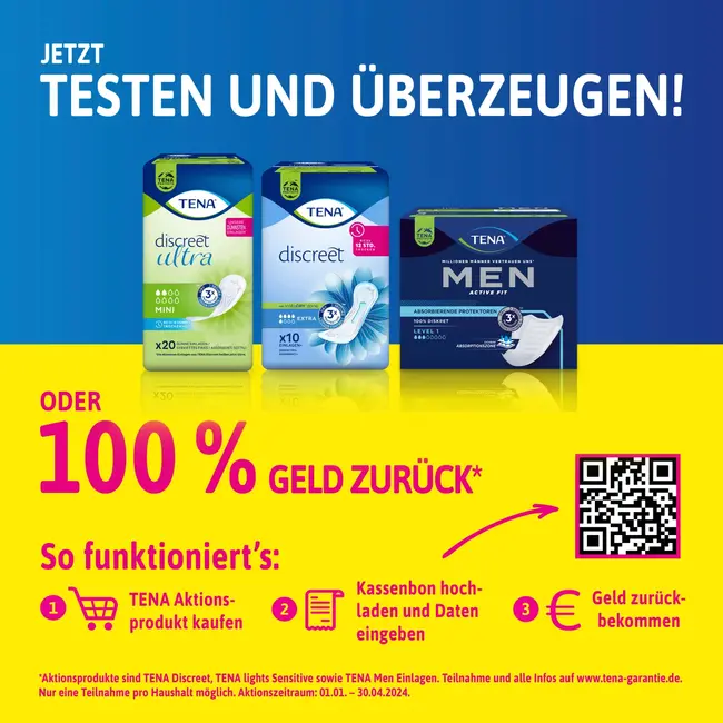 TENA Discreet Inlegkruisjes Incontinentie Ultra Mini 28 St