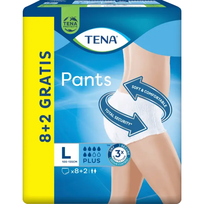 TENA Pants Plus Inkontinenz Gr. L 8 St
