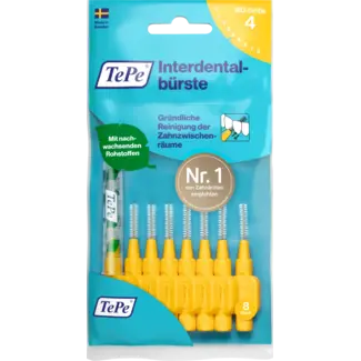 TePe TePe Interdentale Borstels Geel 0,7 Mm ISO 4