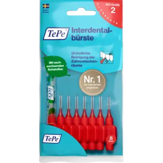 TePe TePe Interdentale Borstels Rood 0,5 Mm ISO 2