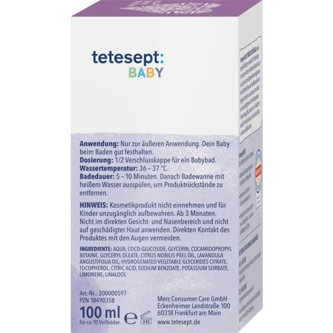 tetesept Babybadadditief Droom Lekker Bad 100 ml