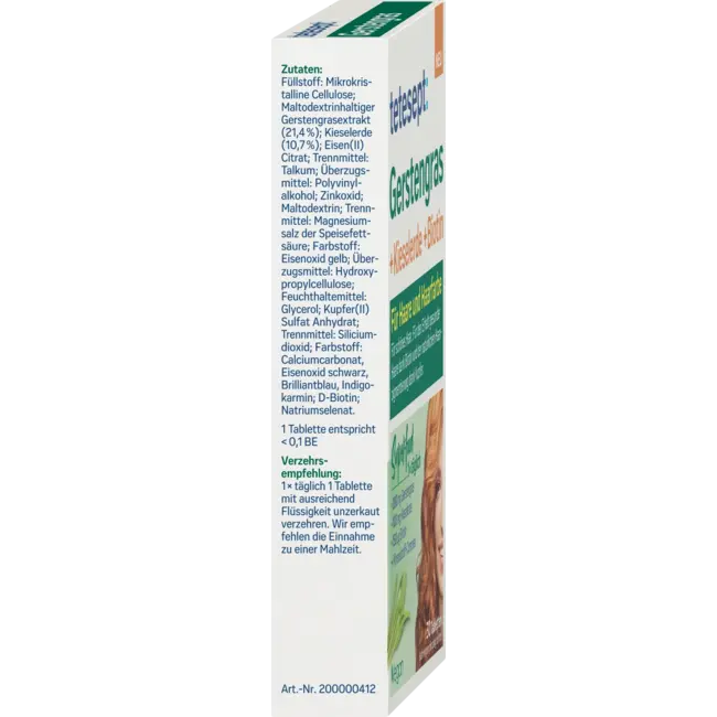 tetesept Gerstegras + silica + biotine tabletten 30 St