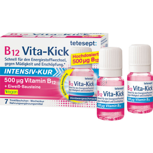 tetesept B12 Vita-kick Intensieve Cursus 500 Μg Trinkampullen 7 St