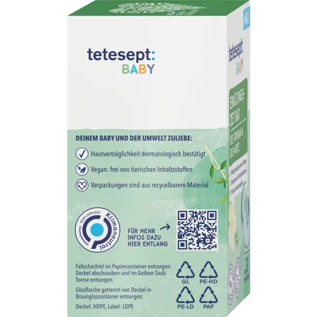 tetesept Baby Verkoudheid Bad Met Tijm & Mirte 100 ml