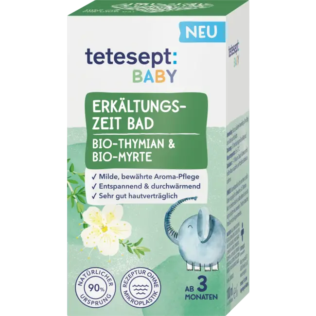 tetesept Baby Verkoudheid Bad Met Tijm & Mirte 100 ml