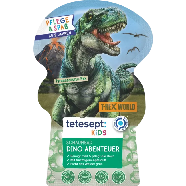 tetesept Schuimbad Badplezier T-rex World 40 ml