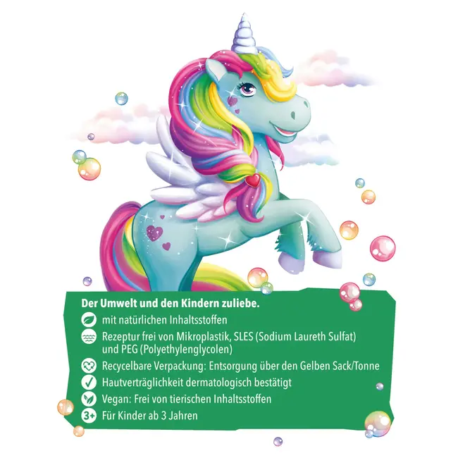 tetesept Kinderbadadditief Bubbelbad Regenboogland 40 g