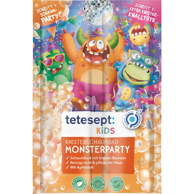 tetesept Bubbelbad Badplezier Knisper Monsterparty 45 g