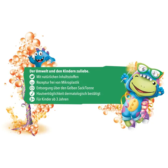 tetesept Bubbelbad Badplezier Knisper Monsterparty 45 g