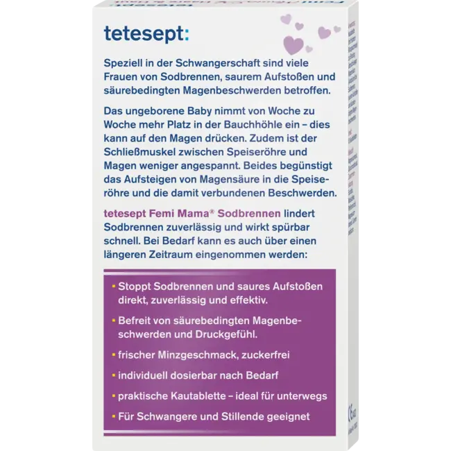 tetesept Femi Mama Maagzuur 10 St