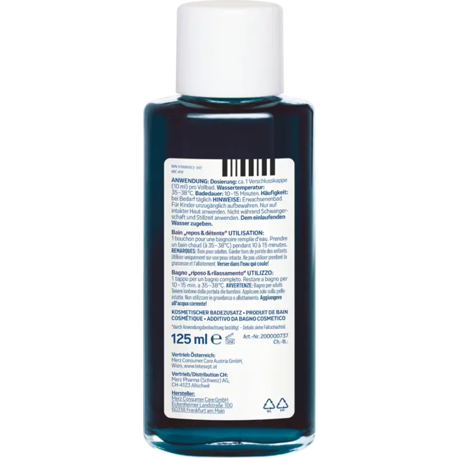 tetesept Badolie Rust & Ontspanning 125 ml