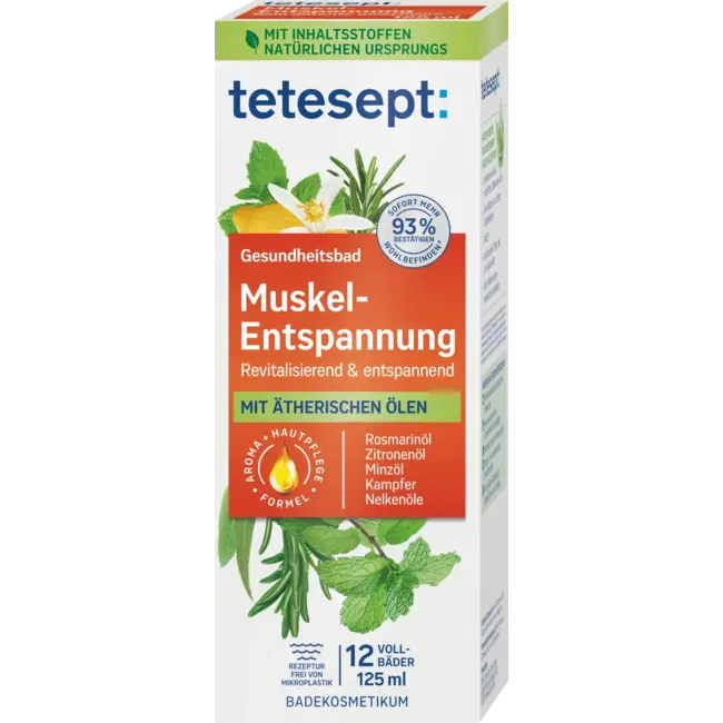 tetesept Badolie Spierontspanning 125 ml