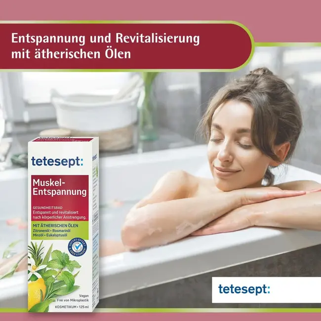 tetesept Badolie Spierontspanning 125 ml