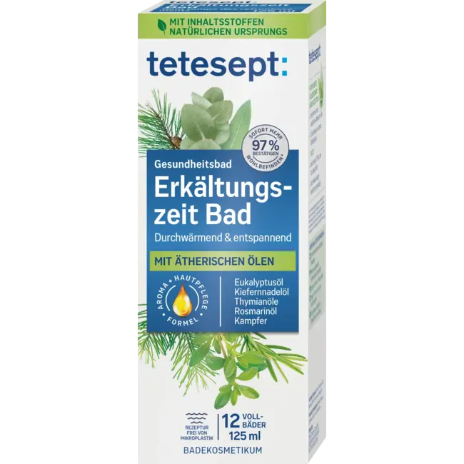 tetesept Verkoudheidstijd Bad 125 ml