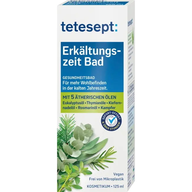 tetesept Verkoudheidstijd Bad 125 ml