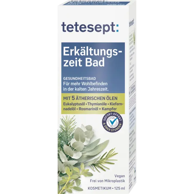 tetesept Verkoudheidstijd Bad 125 ml