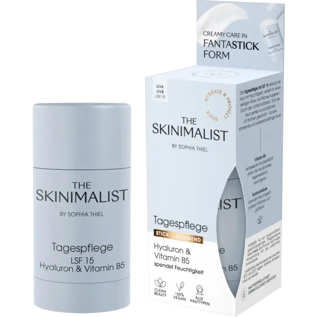 The Skinimalist Gezichtscrème Stick Voedend SPF 15 30 g