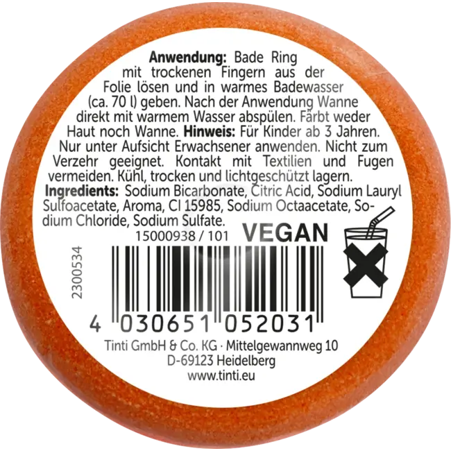 Tinti Kinderbadadditief Badering 1 St