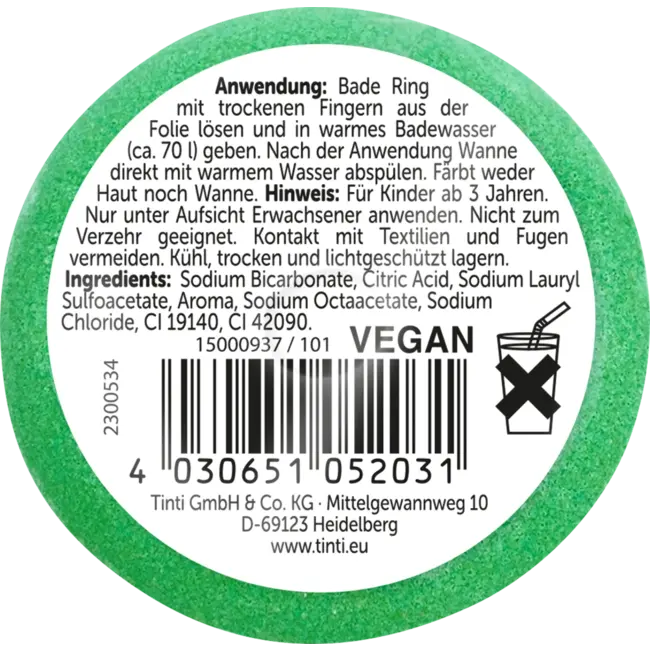 Tinti Kinderbadadditief Badering 1 St