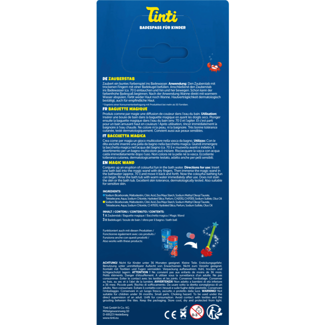 Tinti Badadditief Voor Kinderen Toverstaf 1 St