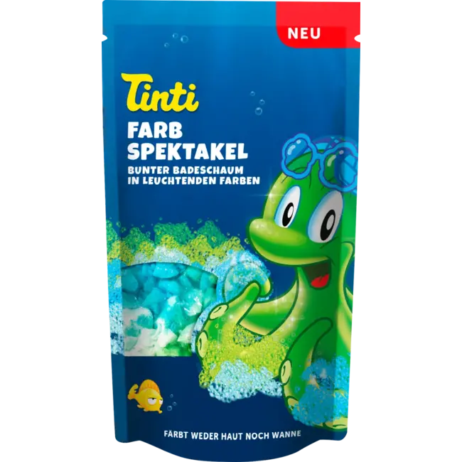 Tinti Kinderbadadditief Kleurenspektakel Groen 1 St