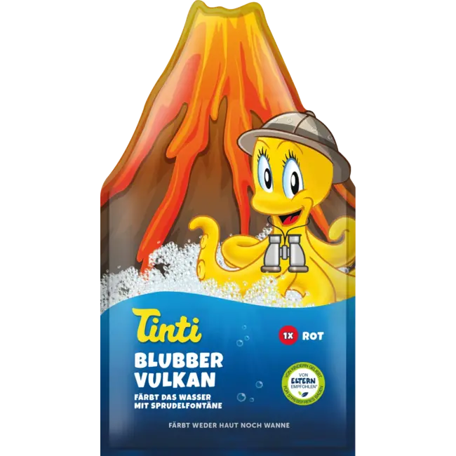 Tinti Kinderbadadditief Blubber Vulkaan 40 g