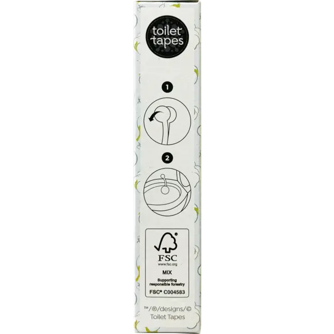toilet tapes ECO Wc-stein Toiletblok Schoon Katoen 2 St