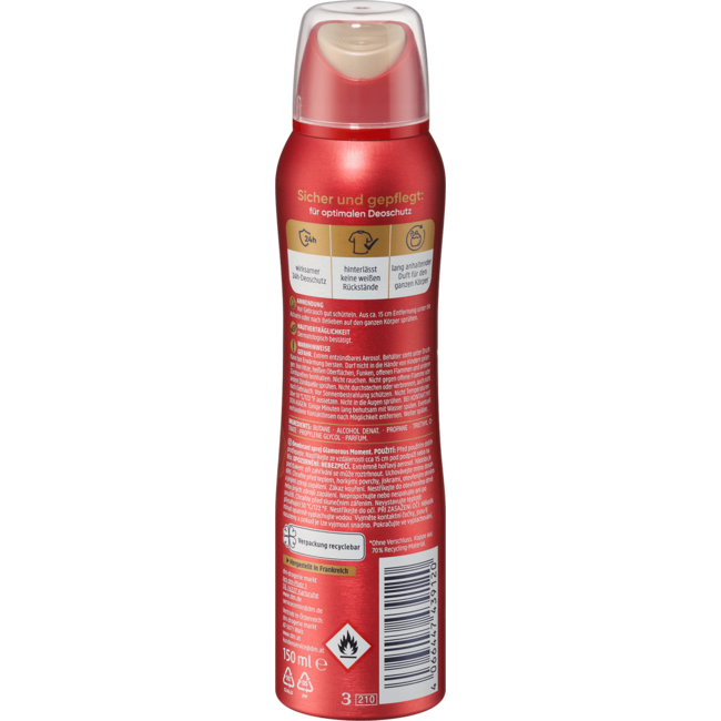 Balea Deospray Parfum Deodorant Glamorous Moment 150 ml