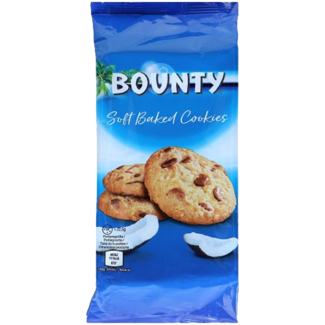 BOUNTY Soft Baked Cookies 180g