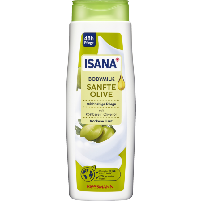 ISANA Bodymilk Soft Olive 400mL