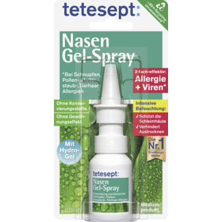 tetesept Tetesept Neus Gel-Spray Verkoudheid en Hooikoorts