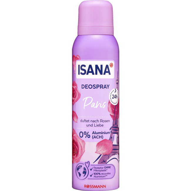 ISANA Deodorant Spray Paris 150 mL