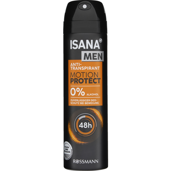 ISANA MEN Deodorant Spray Motion Protect 150 mL