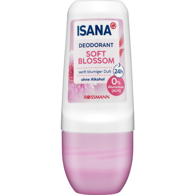 ISANA Deodorant Roller Soft Blossom 50 mL