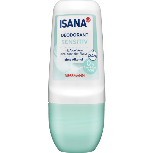 ISANA Deodorant Roller Sensitive 50 mL