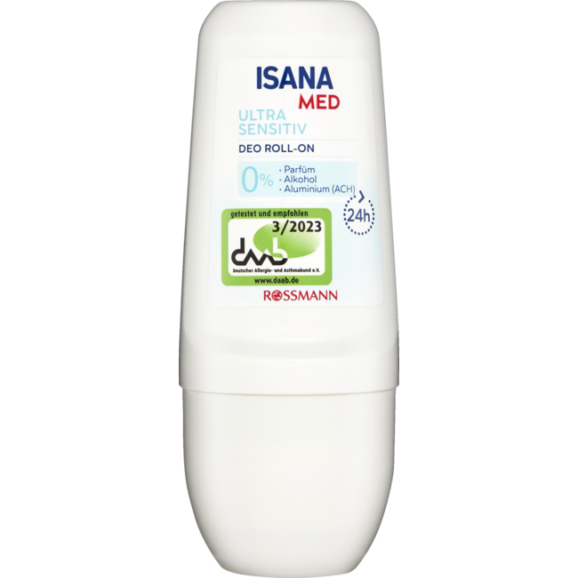 ISANA MED Deodorant Roller Ultra Sensitive 50 mL