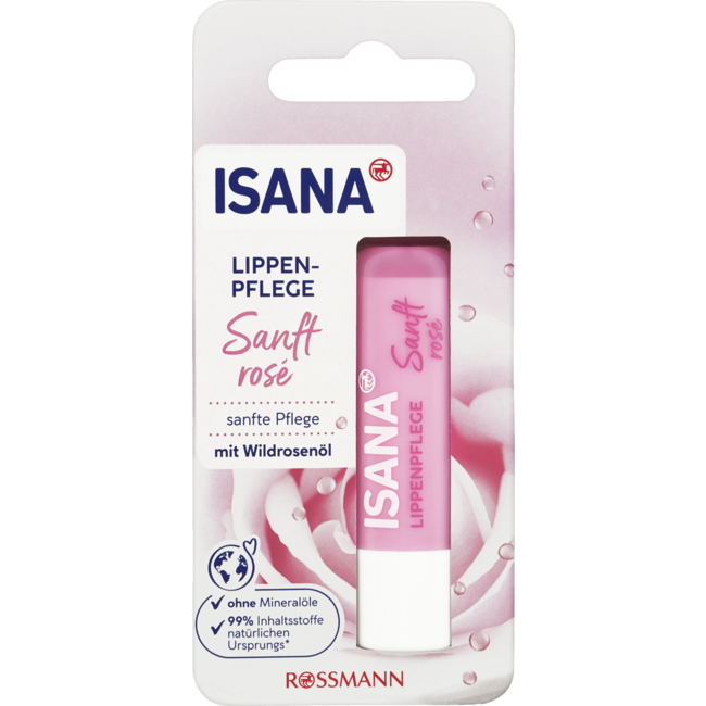 ISANA Lippenbalsem Soft Rose