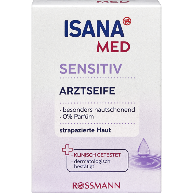 ISANA MED Vaste Artszeep Sensitive 100g