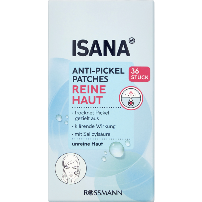 ISANA Clear-Up Patches Anti Puisten 36st