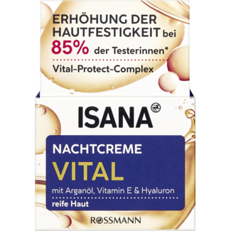 ISANA ISANA Nachtcrème Vital Anti Rimpel