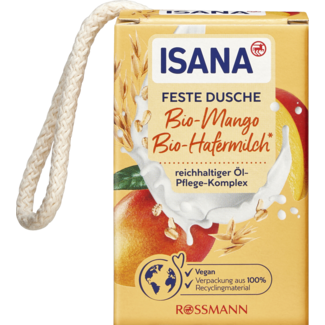 ISANA ISANA Solid Douchebar Bio Mango & Bio Havermelk