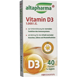 ALTAPHARMA ALTAPHRARMA Vitamine D3 1.000 IE