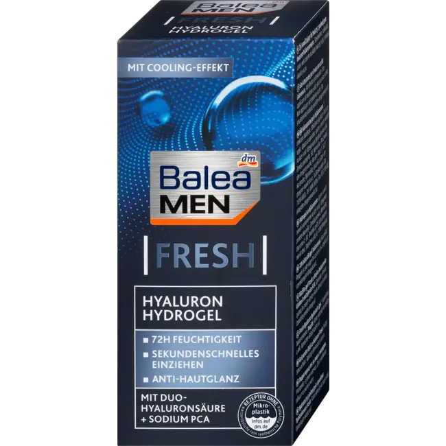 Balea MEN Hyaluron Hydrogel Fresh 75 ml