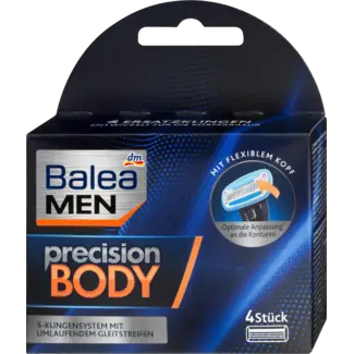 Balea MEN Balea MEN Navulmesjes Precision Body 4st