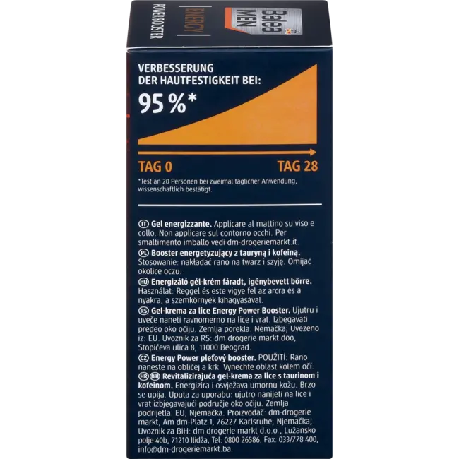 Balea MEN Energy Power Booster Gel-Crème 50 ml
