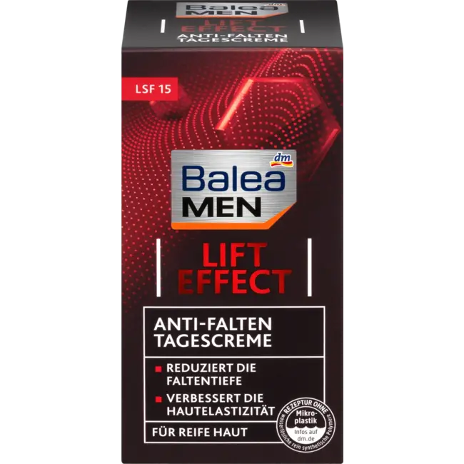 Balea MEN Gezichtscrème Lift Effect Antirimpel 50 ml