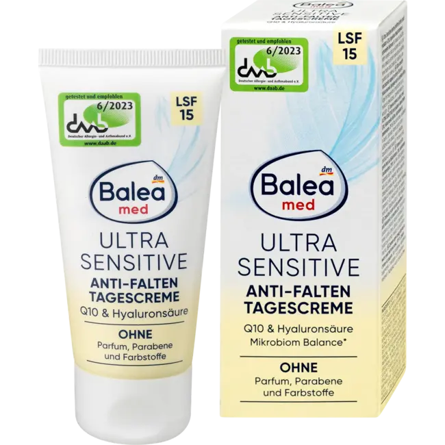 Balea med Antirimpel Gezichtscrème Q10 Ultra Sensitive 50 ml