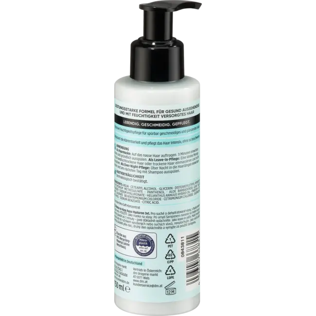 Balea Professional Haarmasker 3in1 Aqua Hyaluron 150 ml
